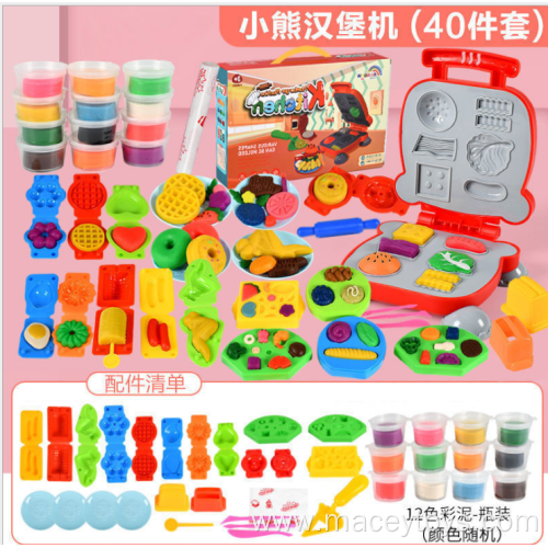 clay noodle machine Play-dough toy super light clay